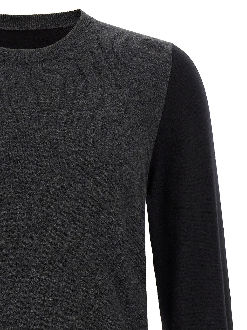 Maison Margiela Gray Wool Cardigan