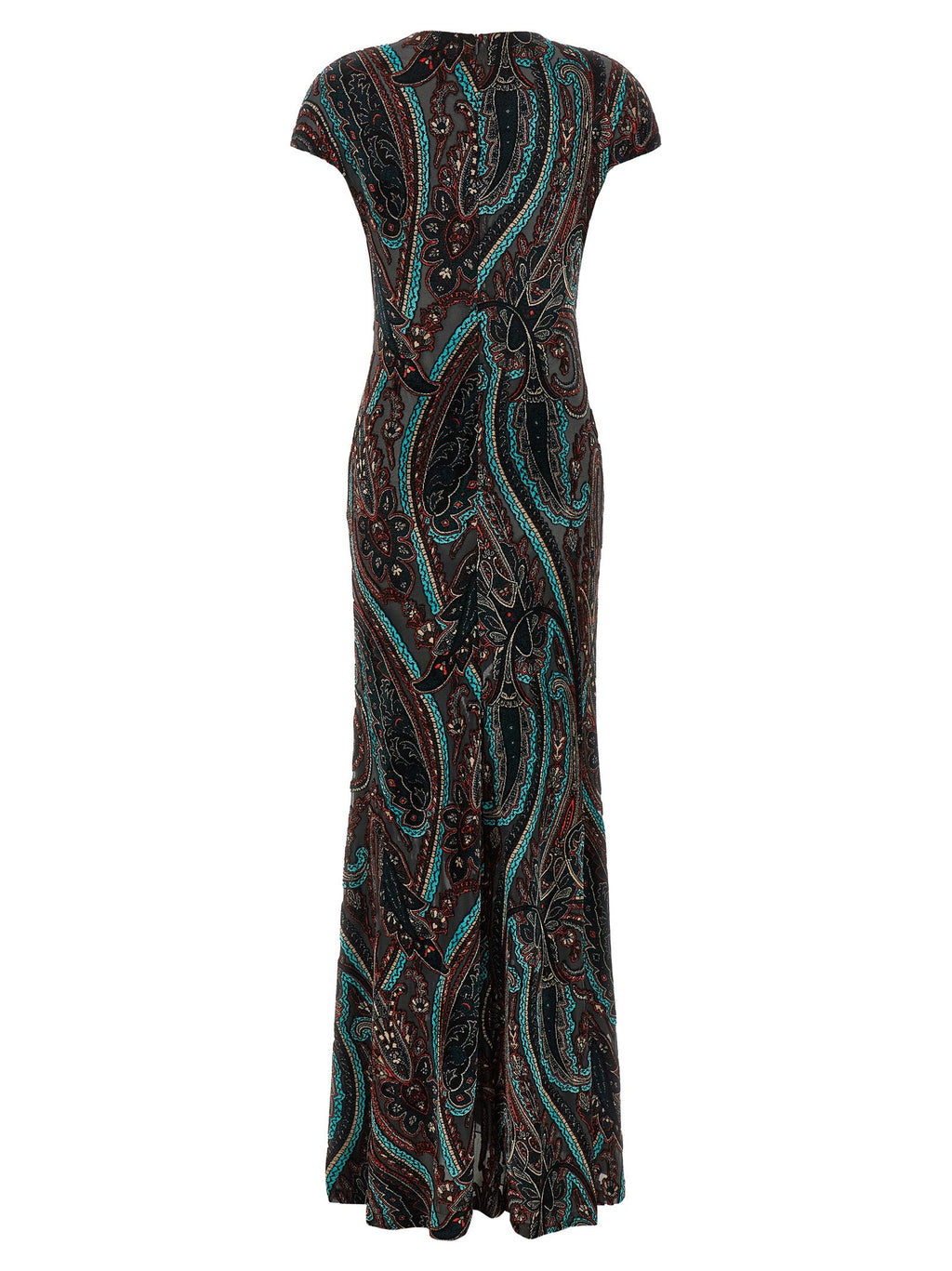 Etro Multicolor Viscose Long Dress