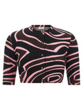 Emilio Pucci Multicolor Wool Cardigan