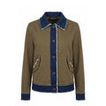 Mr&Mrs Italy Green Cotton Women's Jacket
