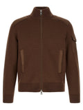 Moncler Brown Polyamide Cardigan