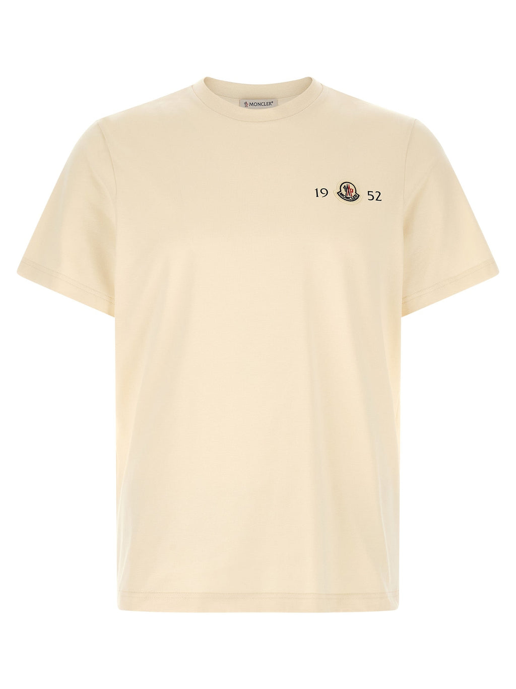 Moncler White Cotton T-Shirt