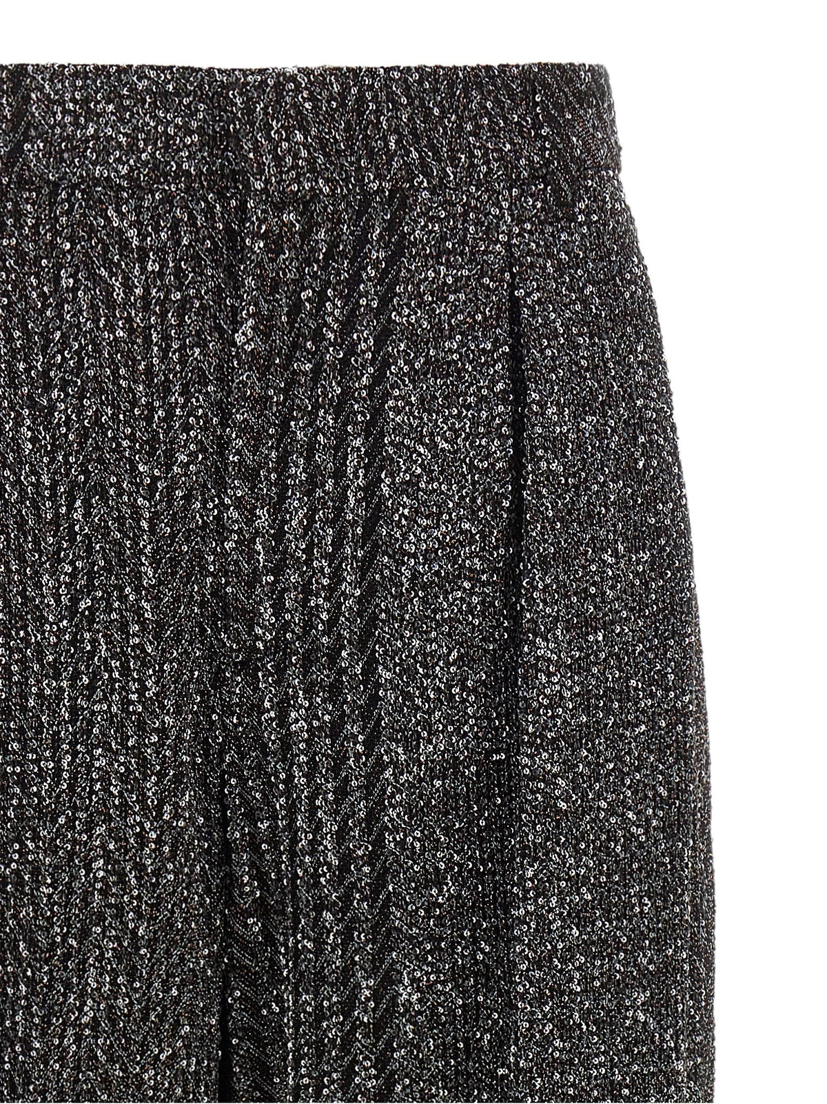 Missoni Black Polyamide Casual Pants