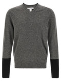 Comme Des Garçons Gray Wool Cardigan