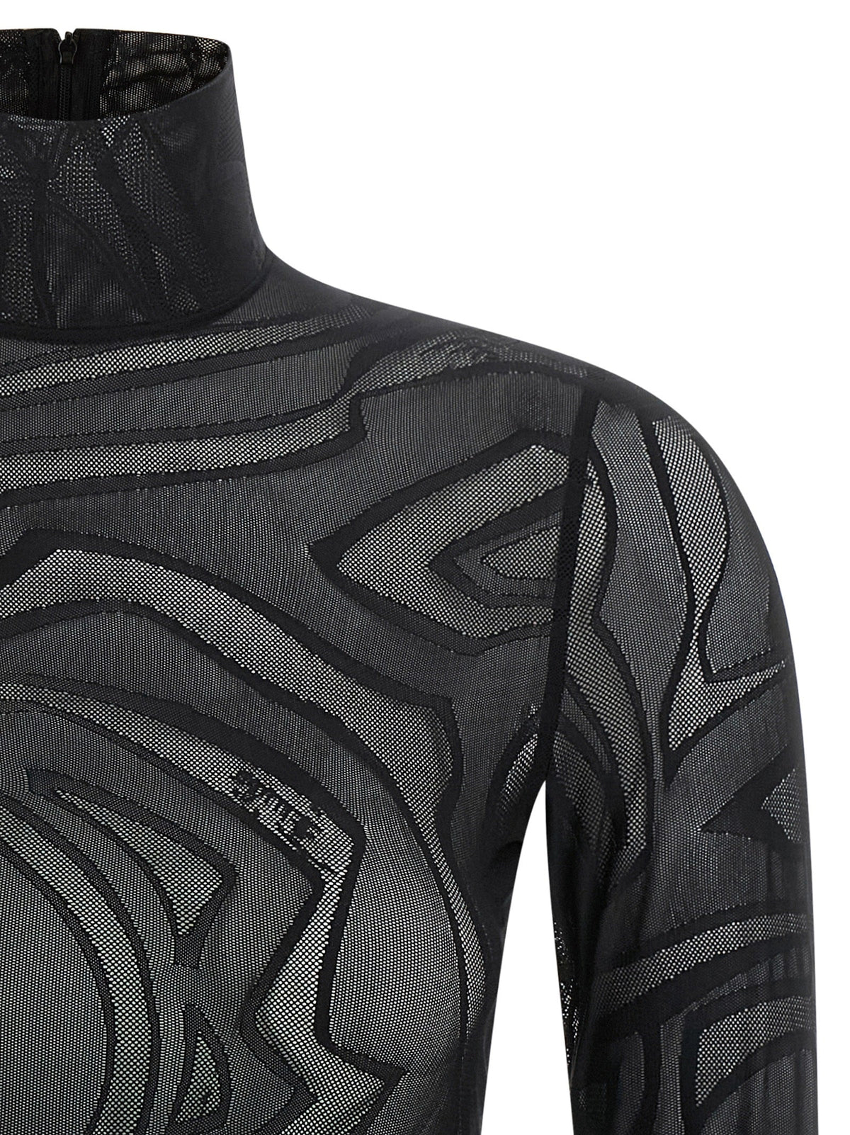 Emilio Pucci Black Polyamide Bodysuit