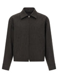 MFPEN Brown Wool Full-Length Jacket