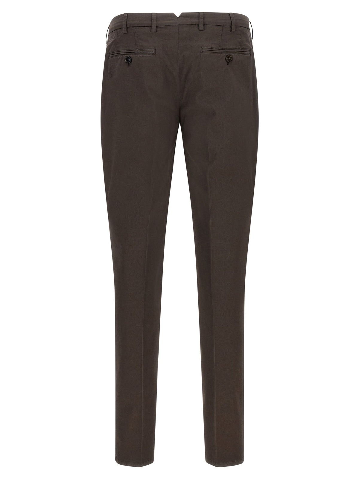 Brunello Cucinelli Brown Cotton Casual Pants