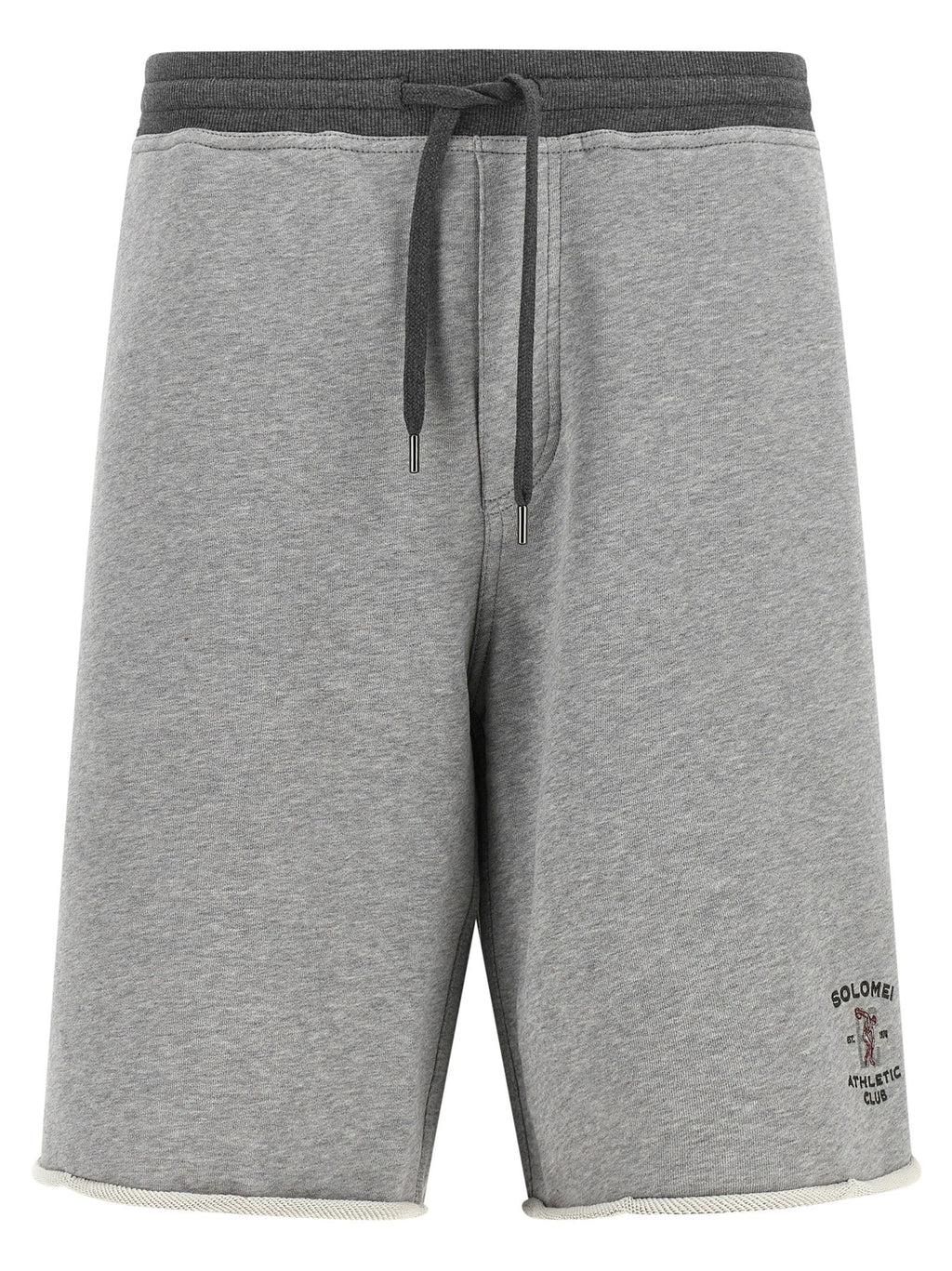 Brunello Cucinelli Gray Cotton Bermuda Shorts