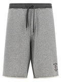Brunello Cucinelli Gray Cotton Bermuda Shorts