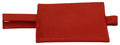 Costume National Red Leather Branded Logo Keyring Keychain