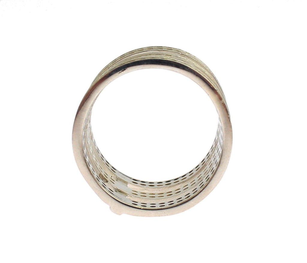 Authentic Womens Clear CZ 925 Sterling Silver Ring