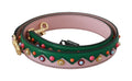 Dolce & Gabbana Shoulder Strap Leather Pink Handbag Accessory