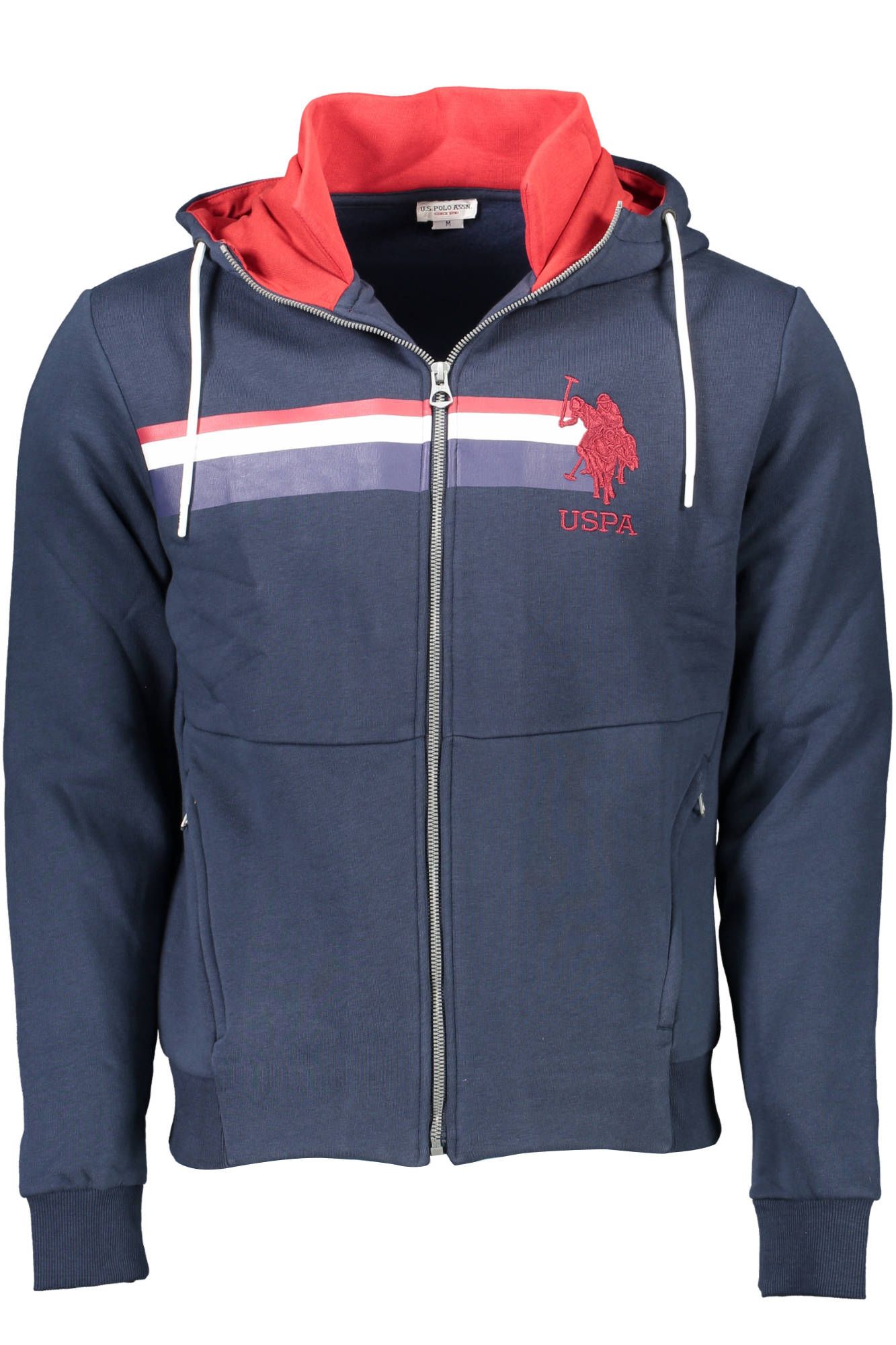 Blue Cotton Men's Sweatshirt