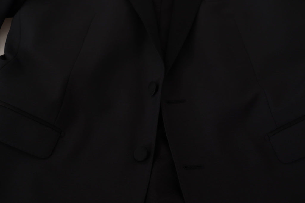 Dark Blue Single Breasted MARTINI Blazer