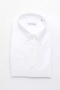 White Cotton Men's Shirt