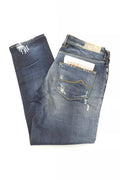 Blue Cotton Jeans & Pant