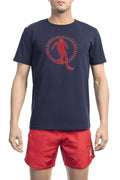 Black Cotton Men T-Shirt