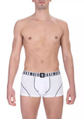 White Cotton Men's Trunk Underwear Pack