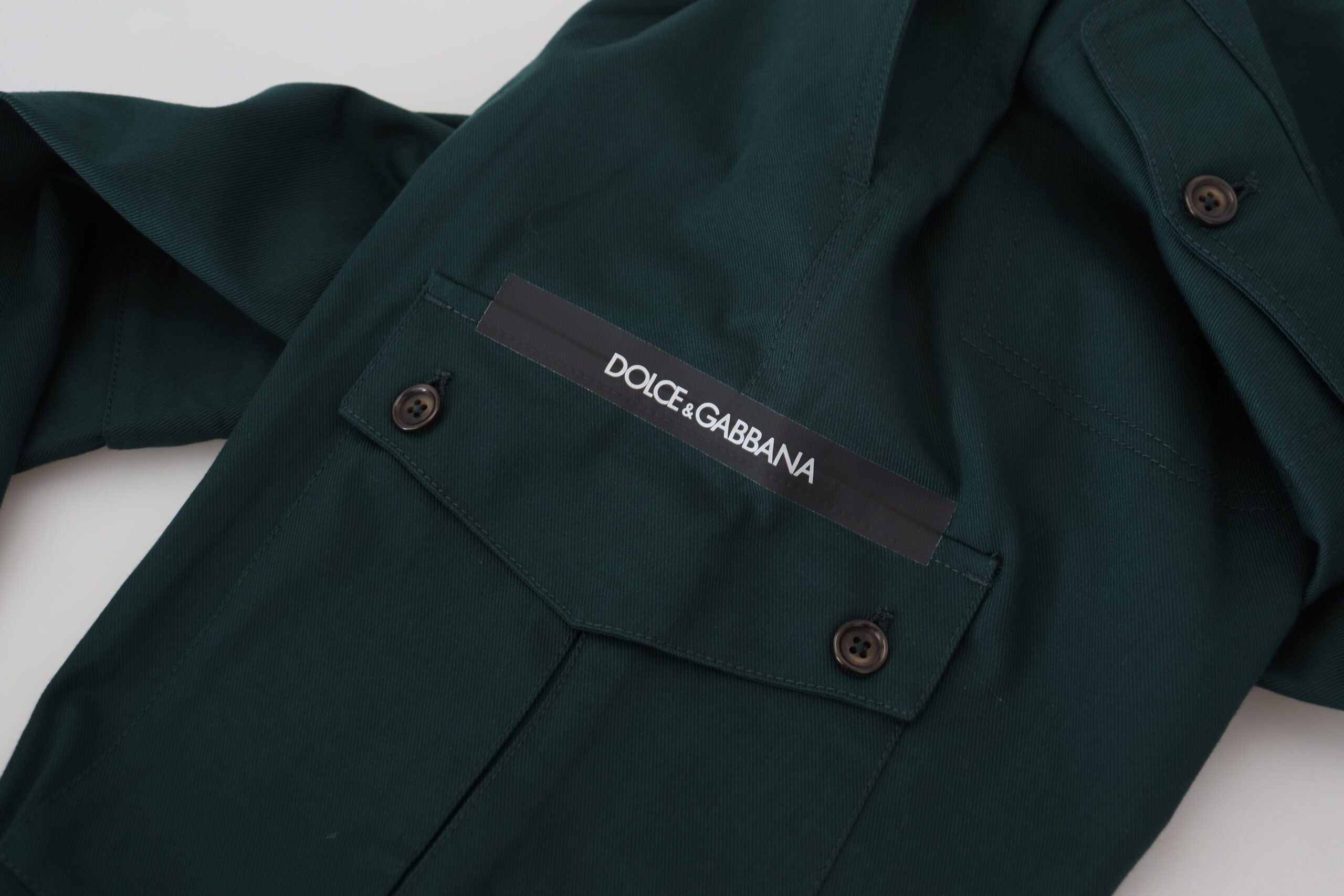 Green Cargo Cotton Stretch Jeans Pant