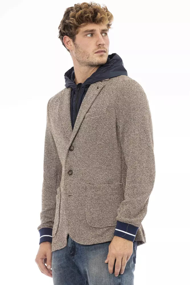 Distretto12 Brown PO Blazer