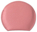 Dolce & Gabbana Pink Calfskin Leather Round Mirror Holder
