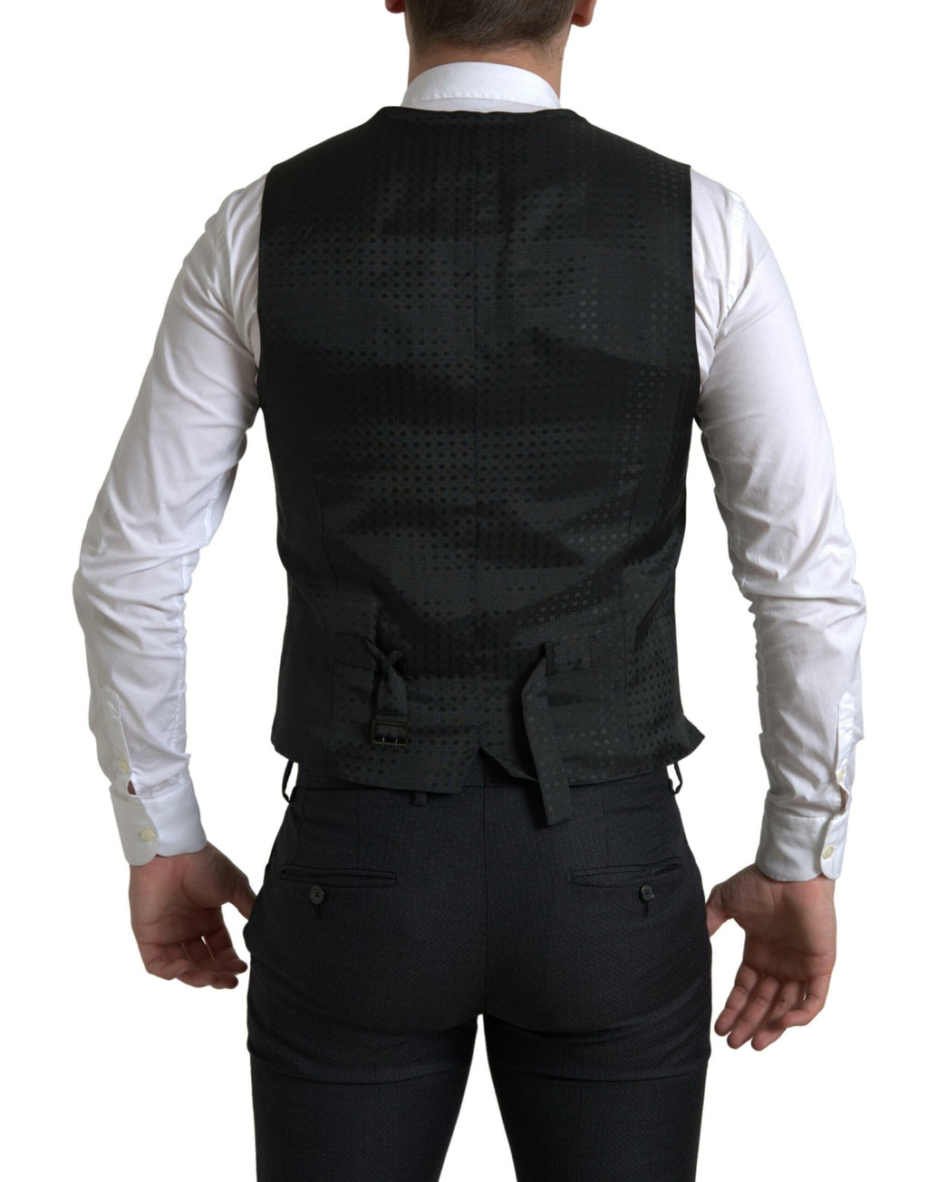 Dark Gray 3 Piece Single Breasted MARTINI Suit