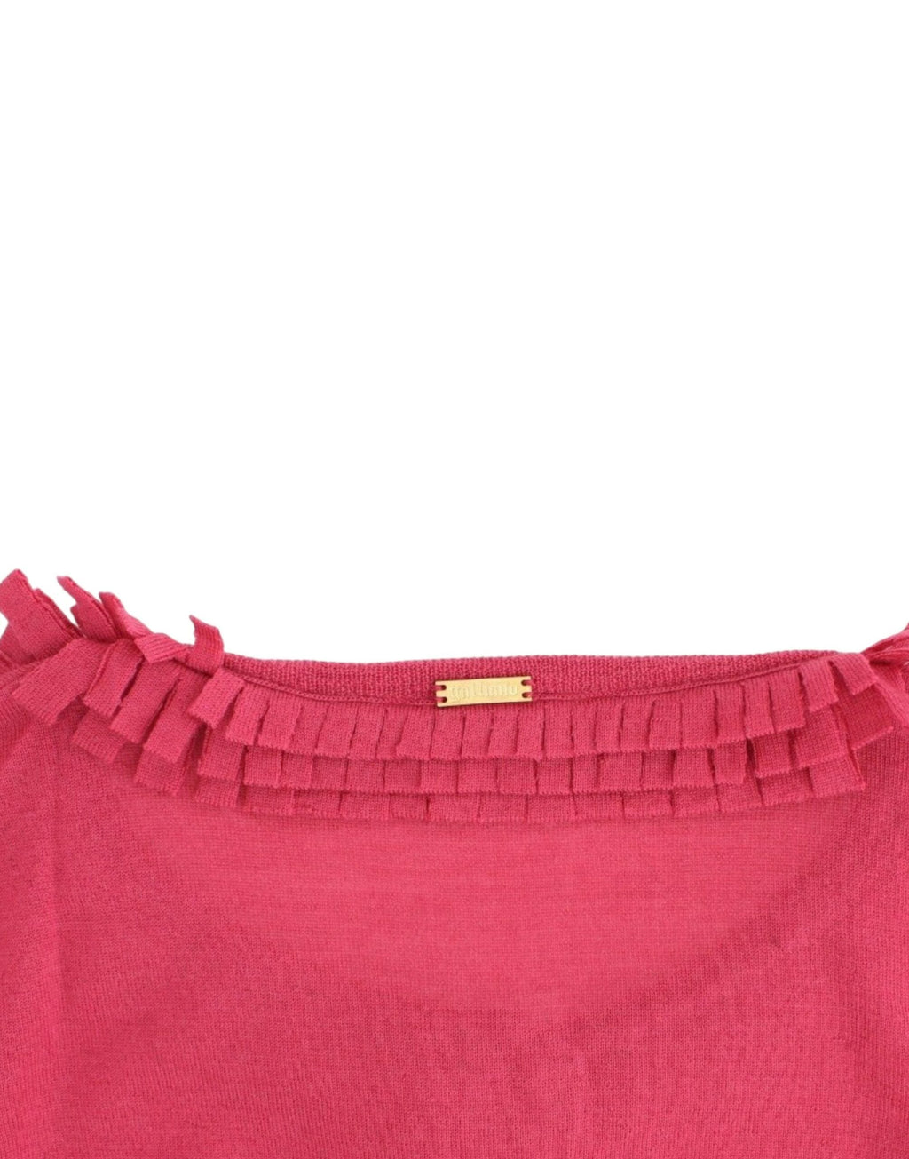 John Galliano Pink wool cardigan