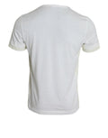 White Cotton Pocket Short Sleeves T-shirt