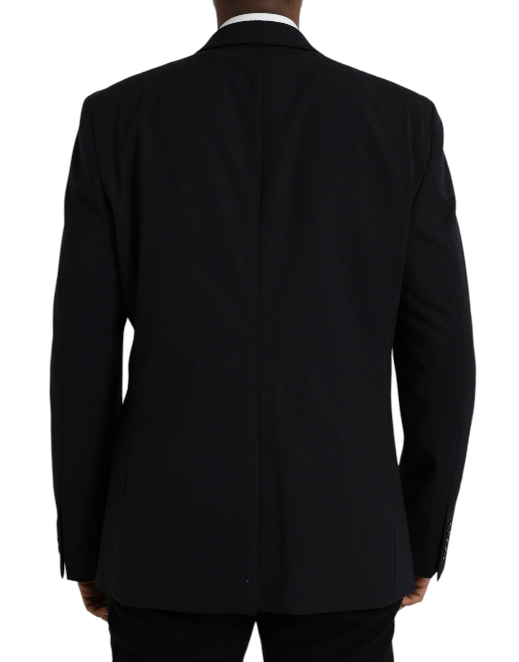 Dark Blue MARTINI Single Breasted Coat Blazer