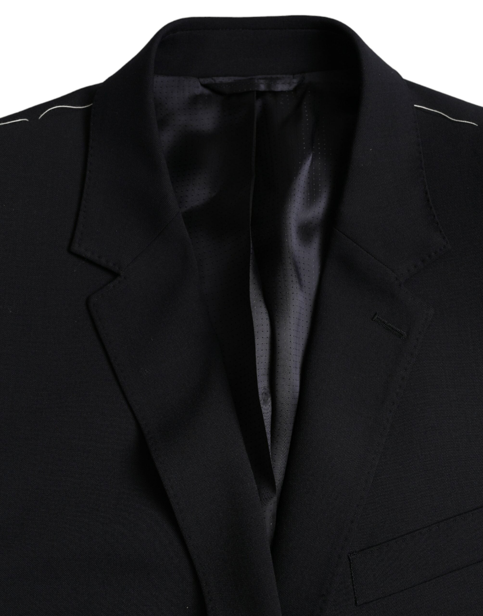 Dark Blue MARTINI Single Breasted Coat Blazer