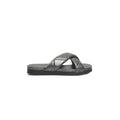 Gray Lambskin Women Sandal