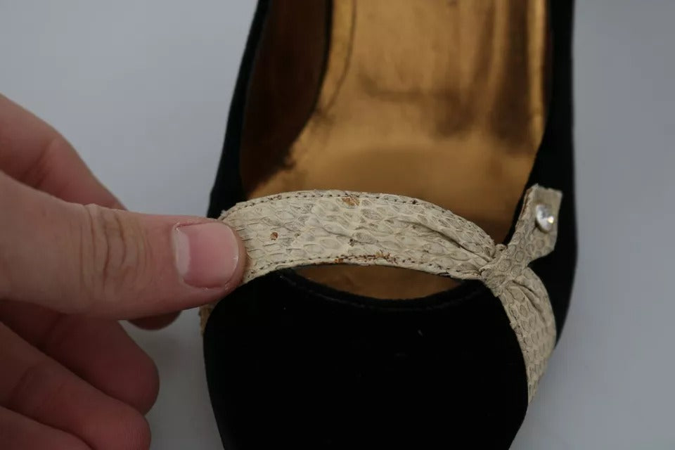 Black Velvet Ayers High Heels Pumps Shoes