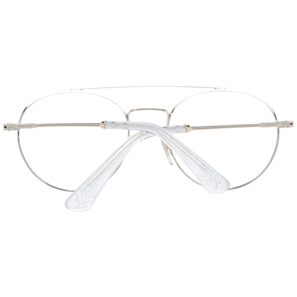 Police Red Metal & Plastic Glasses (Frames)