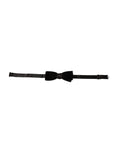 Dolce & Gabbana Maroon Velvet Cotton Adjustable Neck Men Bow Tie