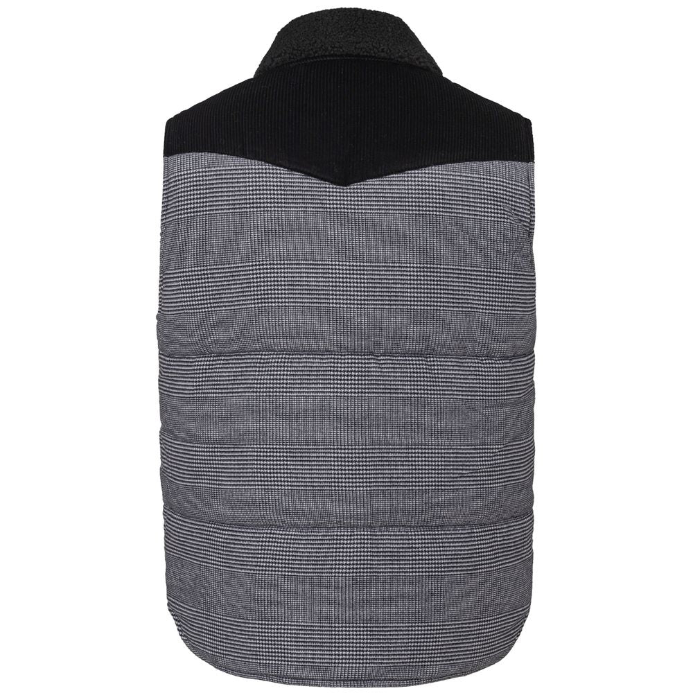 Gray Cotton Sleeveless Jacket