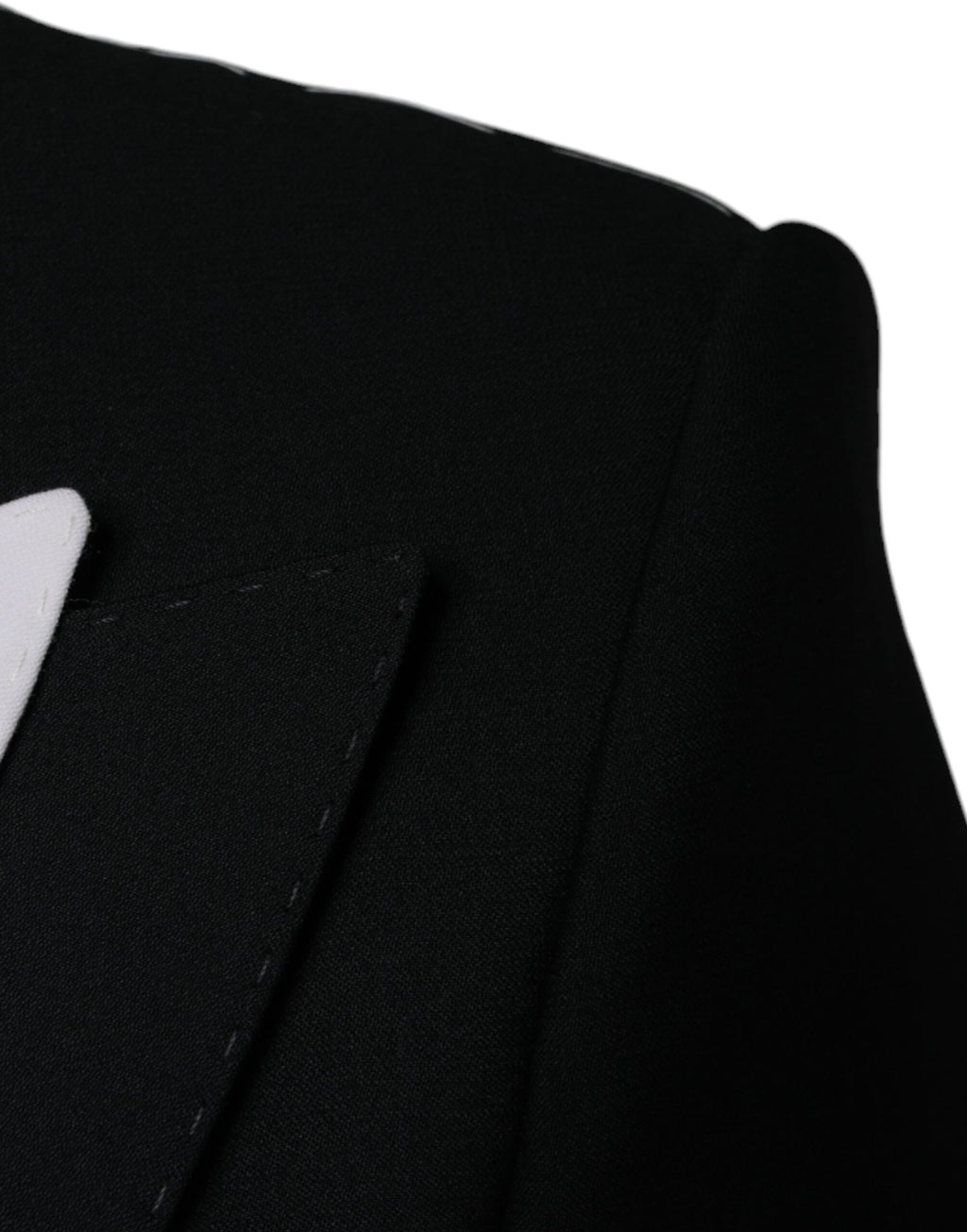 Dark Gray White Single Breasted Dress Blazer