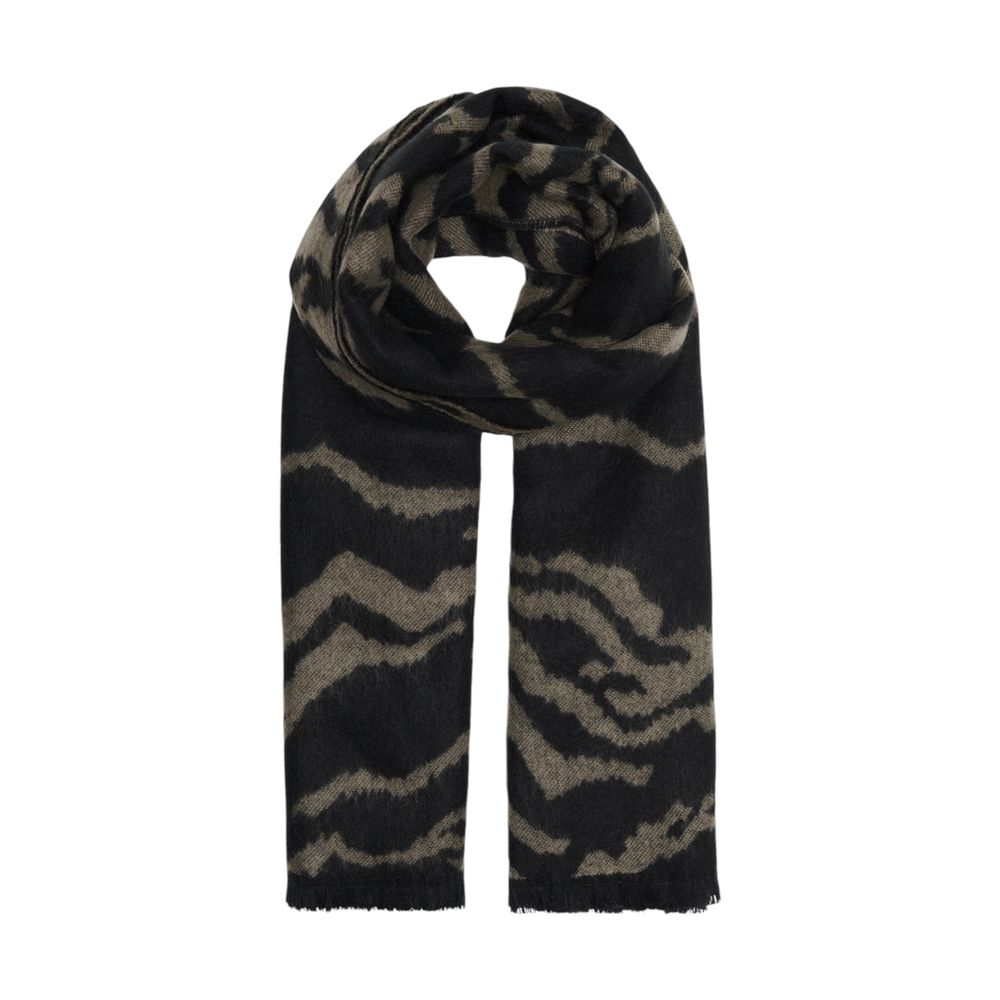 Beige Marabou Scarf