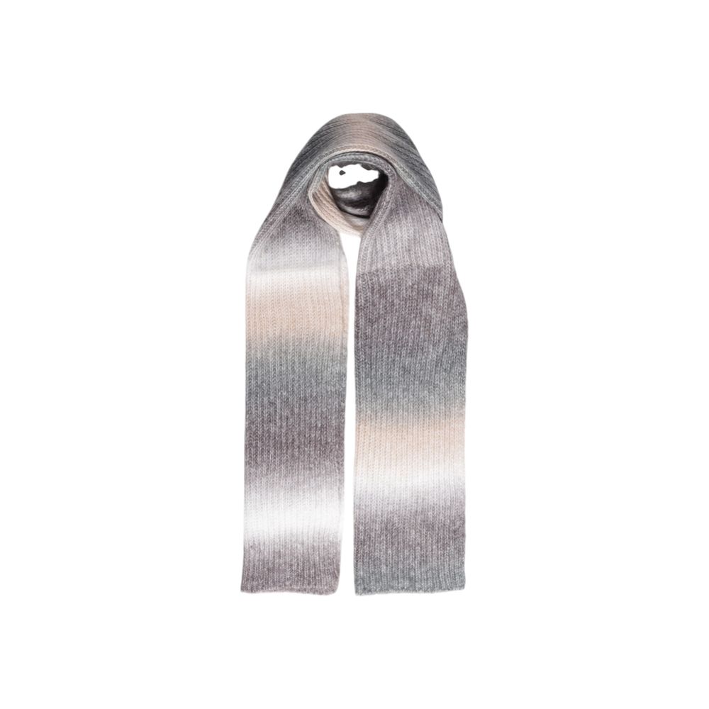 Gray Marabou Scarf
