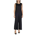 Black Polyester Rompers