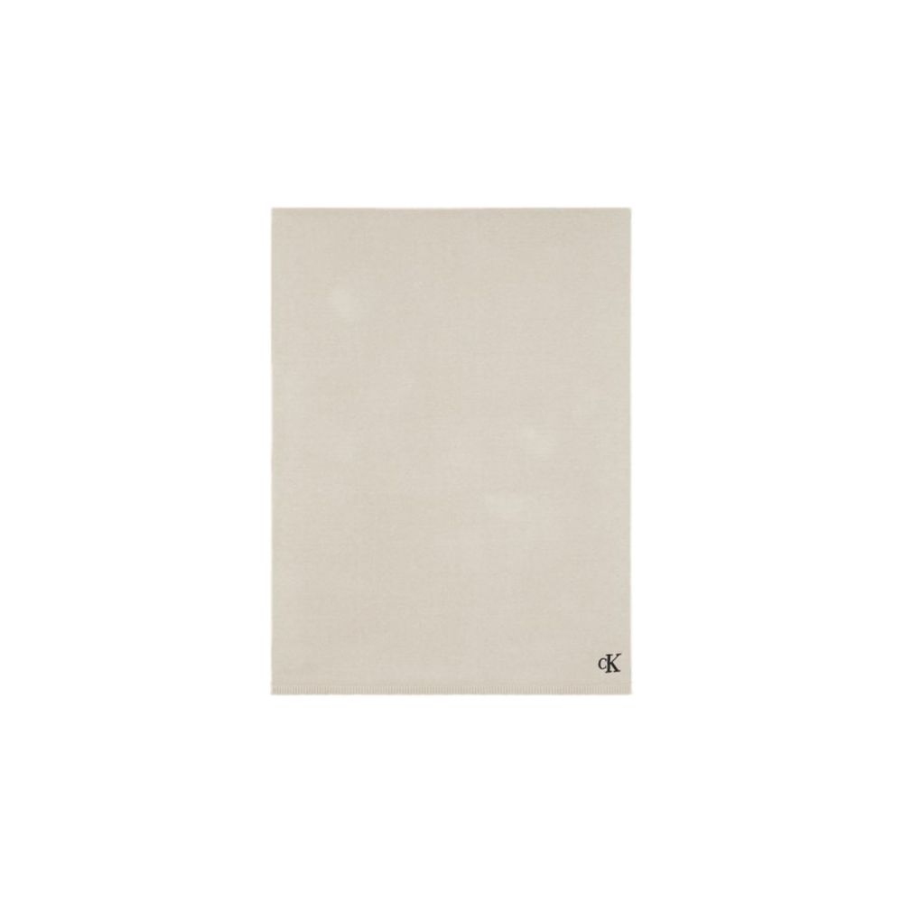 Beige Cotton Scarf