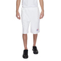 White Cotton Bermuda Shorts