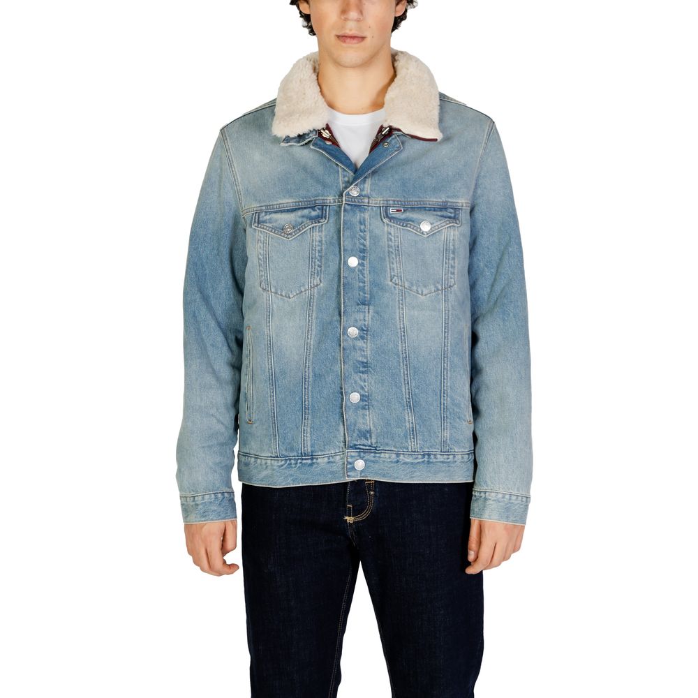 Light Blue Cotton Denim Jacket