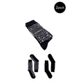 Black Cotton Socks