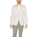 Beige Cotton Blazer