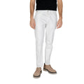 White Cotton Skinny Jeans