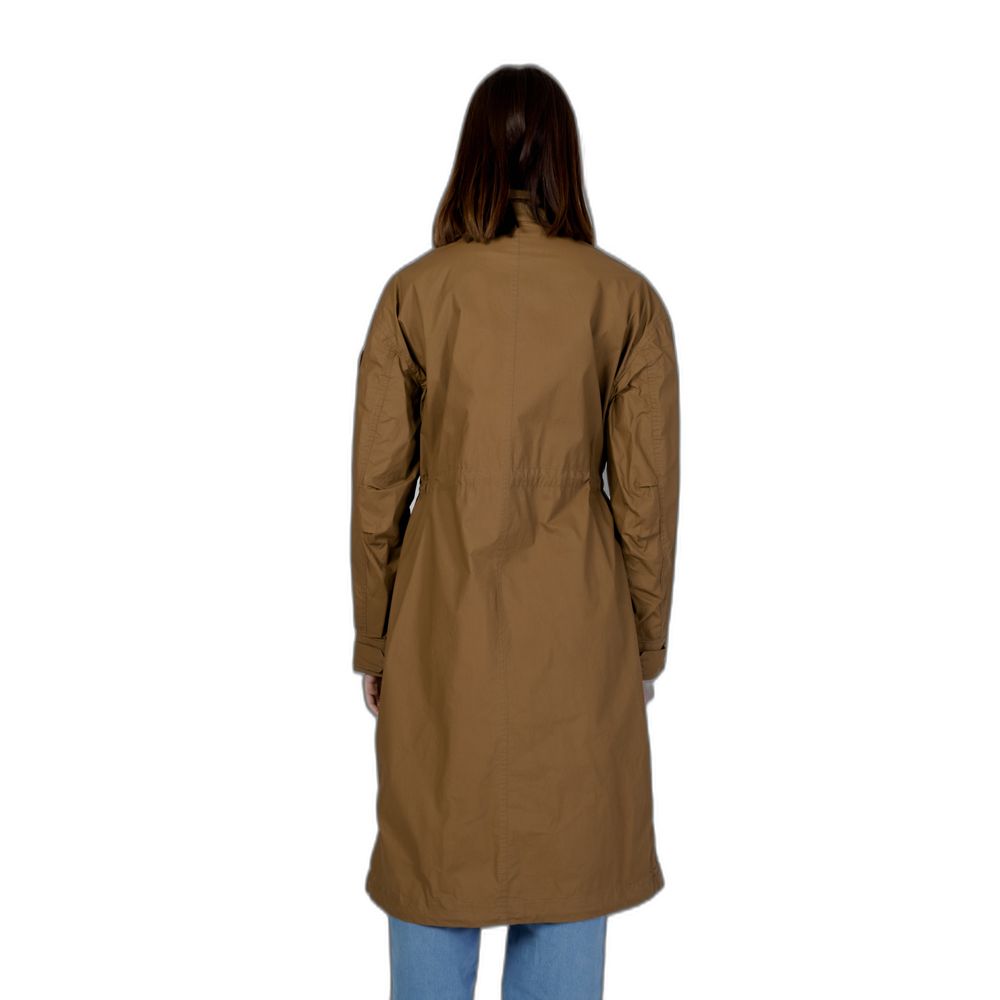 Bicolor Cotton Parka