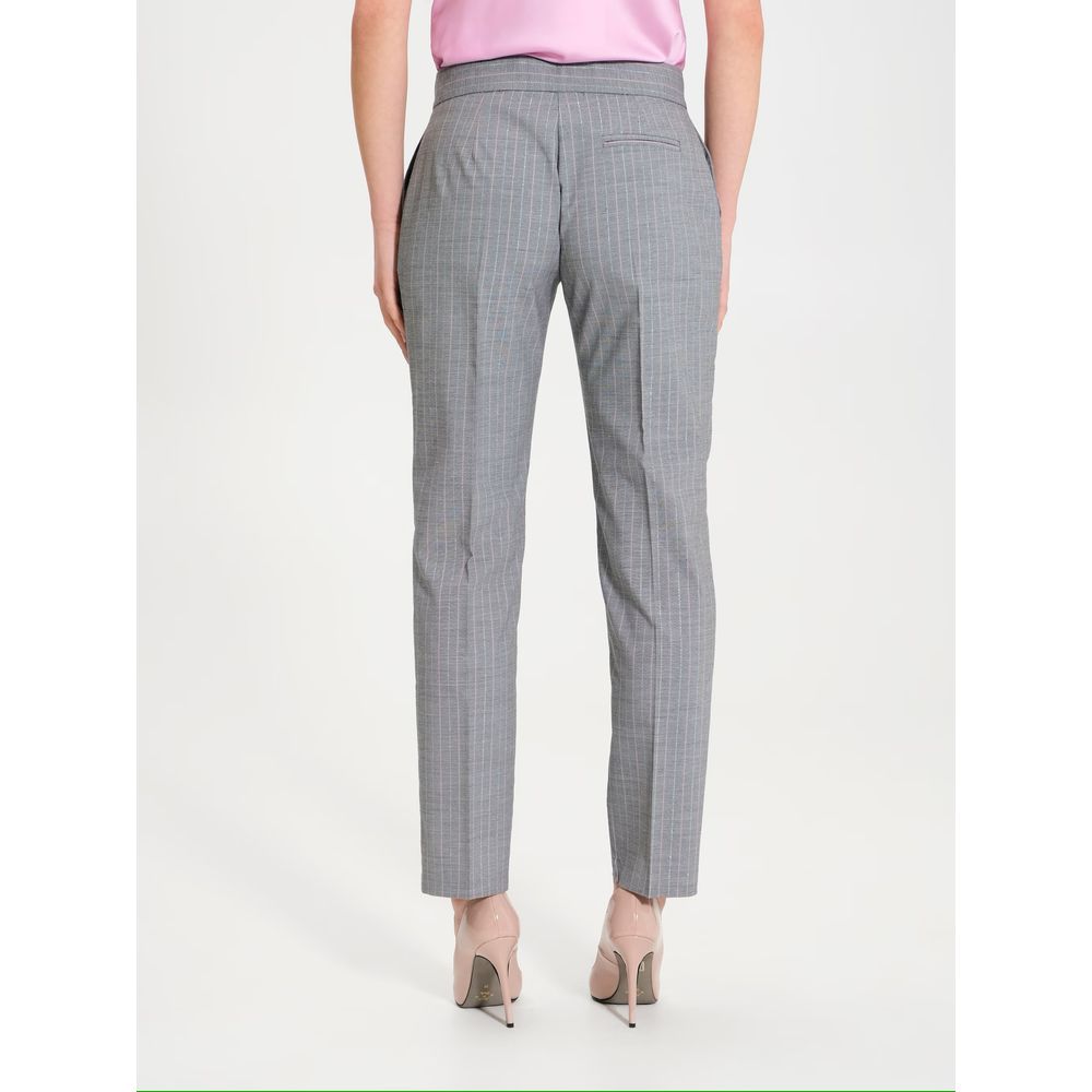 Multicolor Polyester Pants