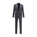 Black Wool Two-Piece Suit