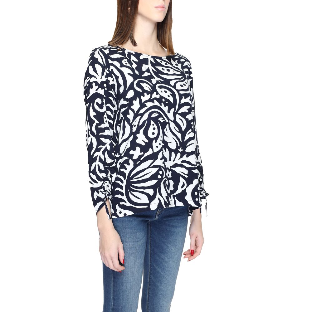 Blue Viscose Blouse