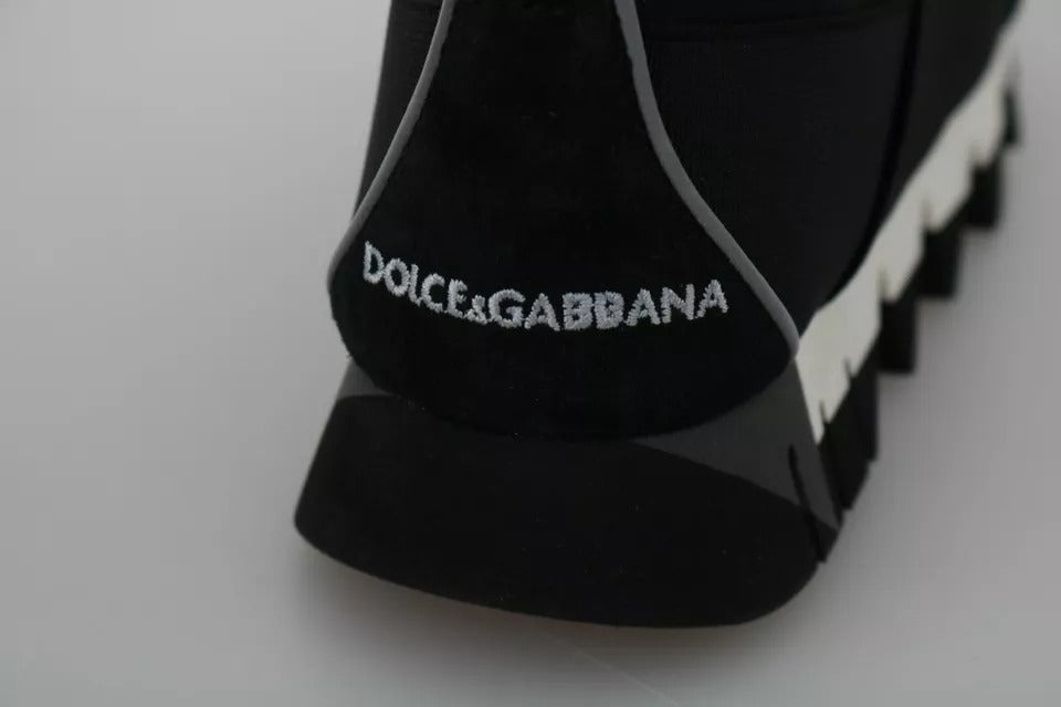 Black Shark Neoprene Stretch Sneakers Shoes